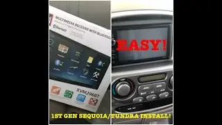 1st Gen 01-07 Toyota Sequoia/Tundra Double Din Stereo Install! (w/ JBL audio)