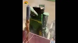 Modern Integrated Wheat Harvester Technology - A Breakthrough in Agriculture!