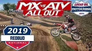 MX vs ATV ALL OUT - RED BUD - AMA Pro Motocross Championship DLC (First Look)
