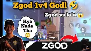 Zgod 1v4 Godl 🤣 | Zgod vs clutchgod 😱 | Zgod on fire 🔥🔥