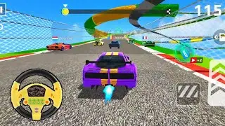 Impossible Crazy Cars Mega Ramp Car Stunts Racing Drive Simulator Games Android Gameplay P120