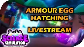 HATCHING LEGENDARY & SECRET PETS IN SCIENCE SIMULATOR (ROBLOX)