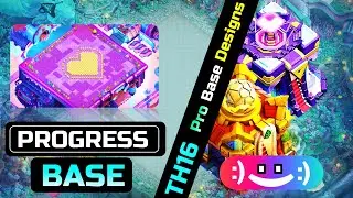 New! TH16 Progress Base and Showcase Base with Link! COC TH16 Funny Troll Base 2024