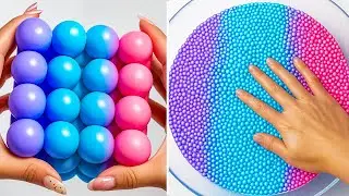 Расслабляющие АСМР-видео со слаймом для сна | Satisfying Slime No Talking ASMR 3713