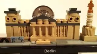 Lego Architecture Berlin speed-build & review(21027)