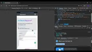 Computer Repair Orders Management System &ndash; Mobile View (Responsive Design)