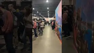 #paxunplugged walking down the convention hall