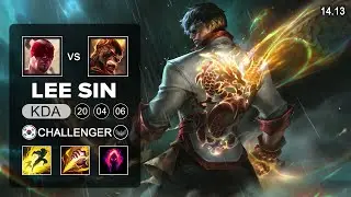Lee Sin vs Brand Jungle - KR Challenger - Patch 14.13 Season 14