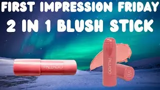 МОЕ ПЕРВОЕ ВПЕЧАТЛЕНИЕ от Palladio Cream Blush. Я использую румяна 2-в-1: оттенок для щек и губ!