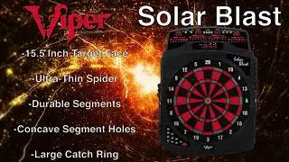 Viper Solar Blast Electronic Dartboard