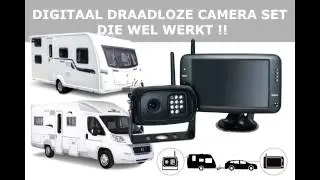 Digitaal draadloze camera set CAMPER - CARAVAN PACK-500DW CARVISION # recreatie storingsvrij