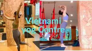 i go to yoga class every day  and home work# vietnam #yogaworkout #practice
