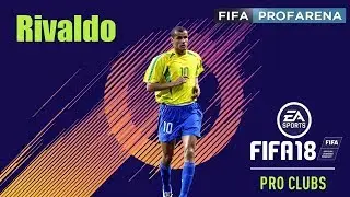 FIFA 18 VIRTUAL PRO LOOKALIKE TUTORIAL Rivaldo Ferreira Game Face