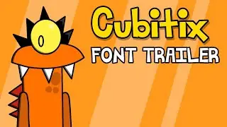 Cubitix font trailer