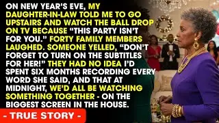 My Daughter-in-Law Sent Me Upstairs to Watch the Ball Drop and Everyone Laughed Until Midnight Hit