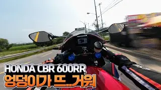 드디어 신형 600RR을 타봤는데..시내에서 어떻게 타나요｜HONDA CBR 600RR