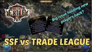 SSF vs Trade League Path of Exile 2 Endgame Discussion