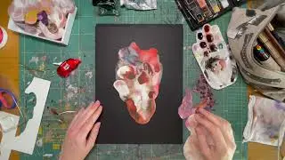 Watercolor Collage Process Tutorial