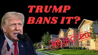 Trump to Ban Large Institutional Investors from Single Family Housing