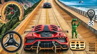 Extreme High Speed GT Car Stunt: Mega Ramp Master Mobil Android GamePlay #3
