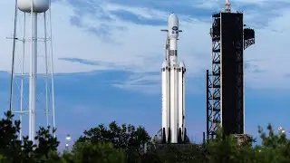Прямая трансляция запуска ракеты Falcon Heavy!(GOES-U)