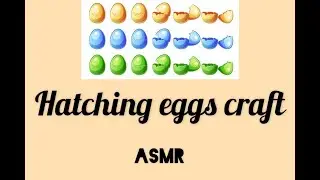 [🧡paper diy🩵] Hatching Paper Eggs Craft Tutorial! | asmr