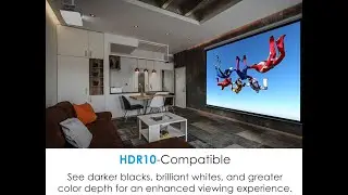 Projector Optoma UHD60 True 4K UHD Projector, Bright 3000 L||4K UHD Projector