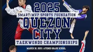 2025 Quezon City Taekwondo Championships @ Ateneo GS - 03.30.2025 - Gian's First Fight