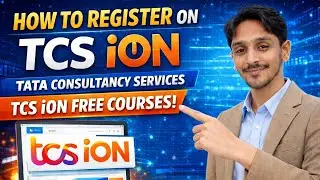 HOW TO REGISTER ON TCS ION | TATA CONSULTANCY SERVICES | TCS ION FREE COURSES | THE ANUNAY | #TCSION