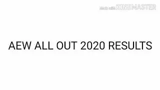 AEW ALL OUT 2020 RESULTS 21-man Casino&nbsp;BATTLE ROYALE RESULT