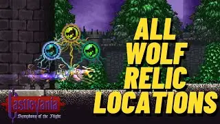 All Wolf Relic locations in Castlevania Symphony of the Night