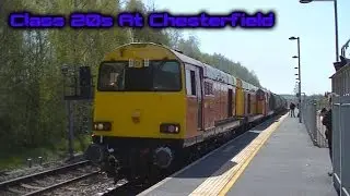 Class 20's 311,314,227,901,905 at Chesterfield HD 1080p