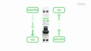 Aptomat chống r&ograve; Easy9 Slim RCBO 1P+N 4.5kA ( Th&agrave;nh Đạt LED )