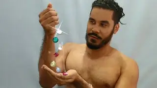 Drag makeup: JEWELS to cover my beard!