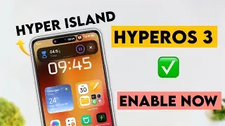 INSTALL NOW  | HyperOS 3 Dynamic Island In Any Xiaomi, Redmi & Poco Phone's | Hyperos 2 also Working