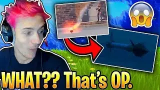 NINJA REACTS TO INSANE FORTNITE MOMENTS!!!