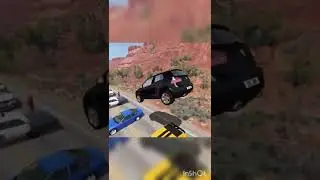 Car vs. trampoline #beamng #drive #game #crash #car #beam #crashes #realistic #shorts #epic