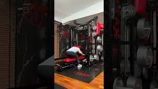 BEST Home Gym: Glute Workout | TYTAX Machine Workout #buildbackmuscles #POWER RUNNER