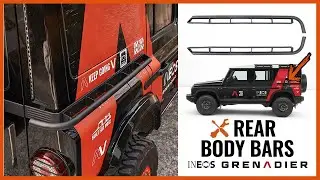 Preview : STREK OFF ROAD INEOS Grenadier New design Car Rear Body Bar Protector Side Guard