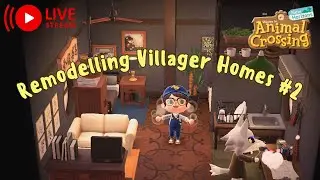 ❤️ Remodelling Villager Homes #2 Diana's House 🦌 | Animal Crossing: New Horizons 🏝 #shorts