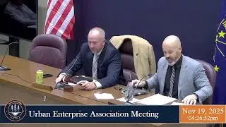 Urban Enterprise Association Meeting - 11/19/2025
