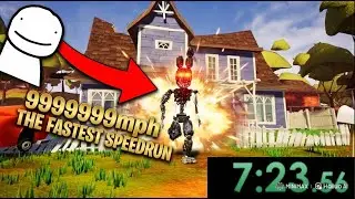 CRAZY BONNIE.EXE SPEEDRUN (HELLO NEIGHBOR)