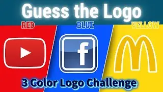 Guess the Logo 🔴🔵🟡 | Red, Blue & Yellow Logo Color Challenge!  ||   Test you Brain