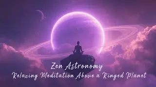 Zen Astronomy | Relaxing Meditation Above a Ringed Planet