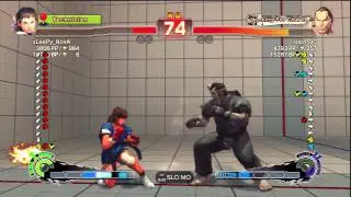 sLeePy_NovA (Sakura) Vs Ixion_90 (Dan) SSF4 AE Ranked Matches - PSN
