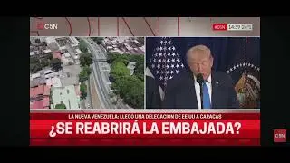 EEUU y Venezuela comienzan el camino para restablecer relaciones diplom&aacute;ticas y abrir sus embajadas
