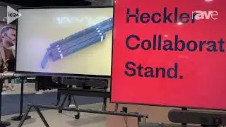 InfoComm 2024: Heckler Design Showcases Mobile Fleet of Rolling AV Stands for Large Displays