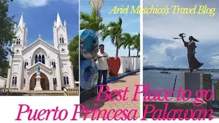 Puerto Princesa City Tour, Baywalk, Plaza Quartel, Cathedral