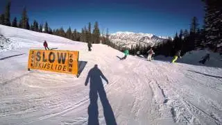 First time skiboarding. Third run. Twoowt Swoon Purgatory Durango  2015