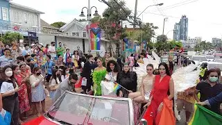 [4K] Festival in Pattaya, Thailand in 2022 | Enjoy International Pride Festival